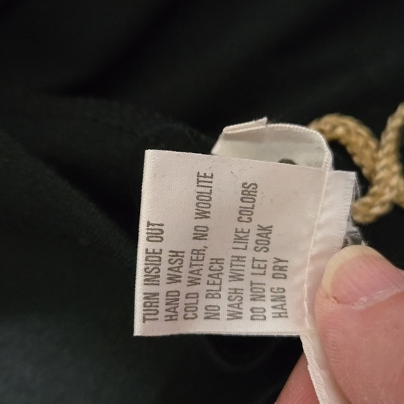 Adolf Black Long Sleeve Top - Picture 7 of 7